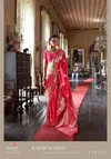 Karnival Gold By Rajtex Silk Two Tone Hnadloom Weaving Silk Saree Wholesale Online